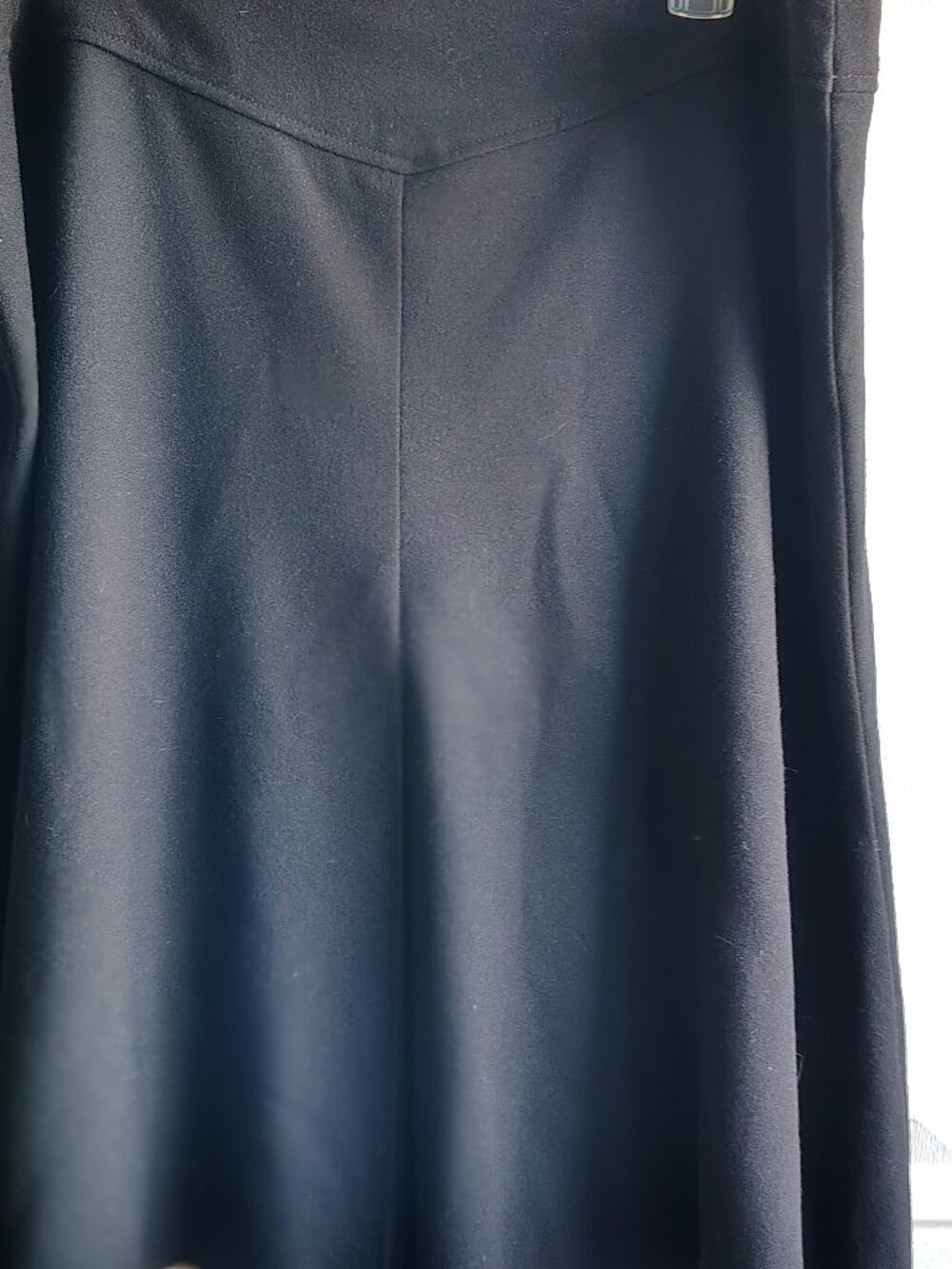 George Wool Blen Skirt with Detail